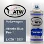 Preview: Volkswagen, Atlantis Blue Pearl, LXG0 / 3501: 400ml Sprühdose, von ATW Autoteile West.